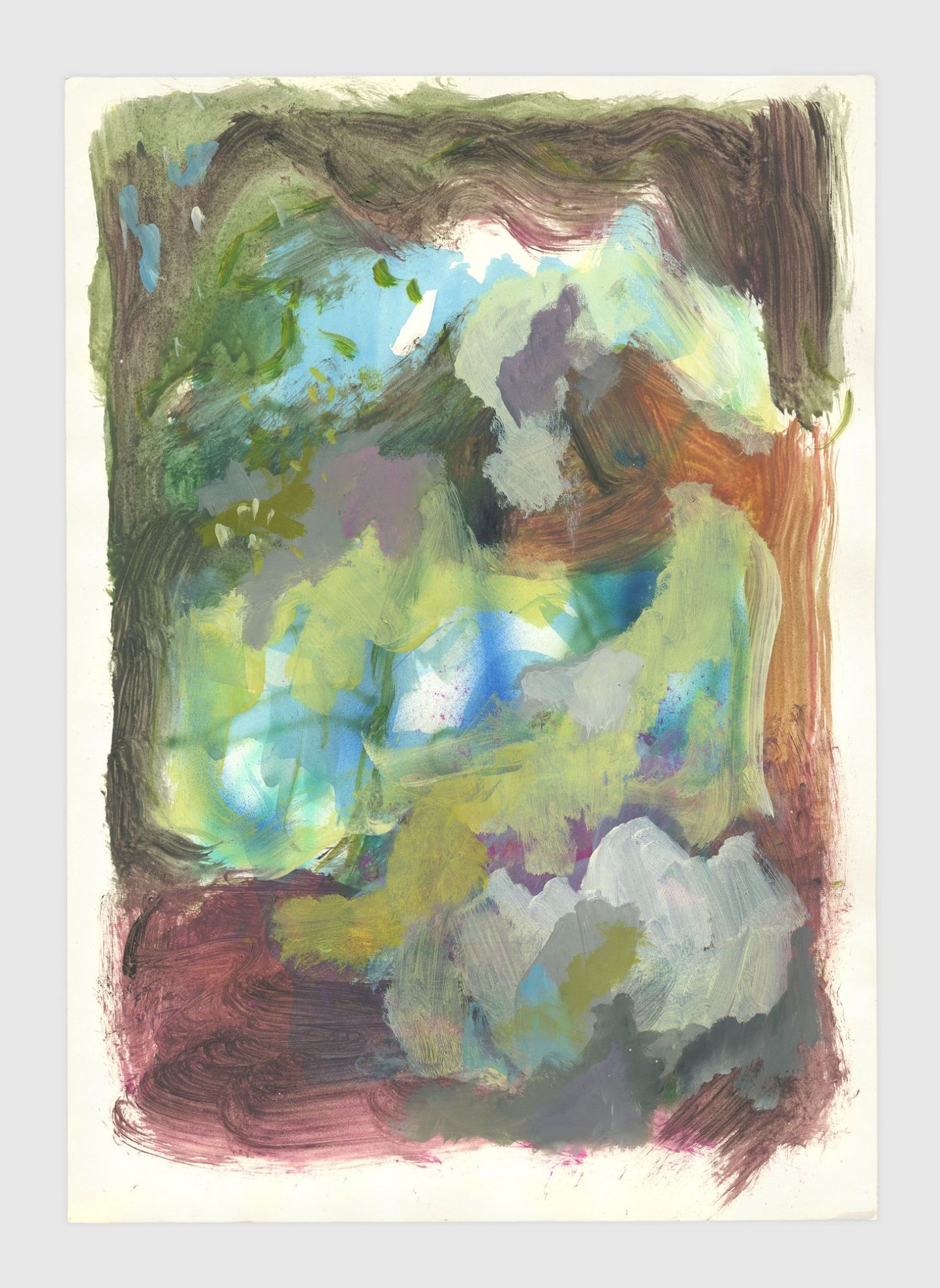 Nummer 056 (Serie: 100 Paintings on Paper)